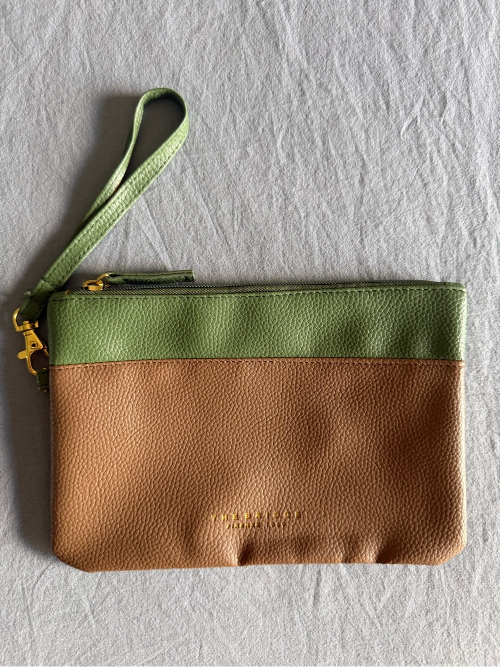 The Bridge Leather Wristlet Pouch – NWT – Made in Italy
